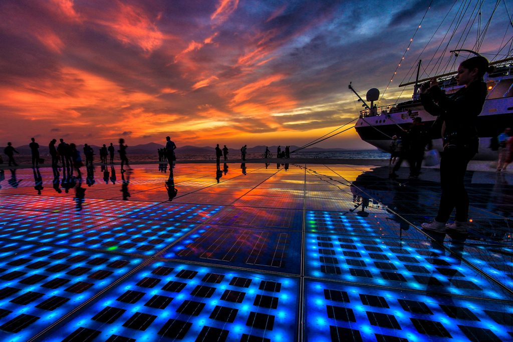 Zadar, greeting to sun (stories of Zadar)