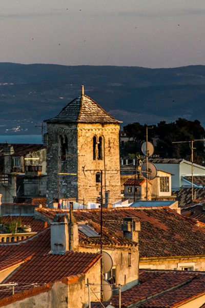 The rooftops of Split