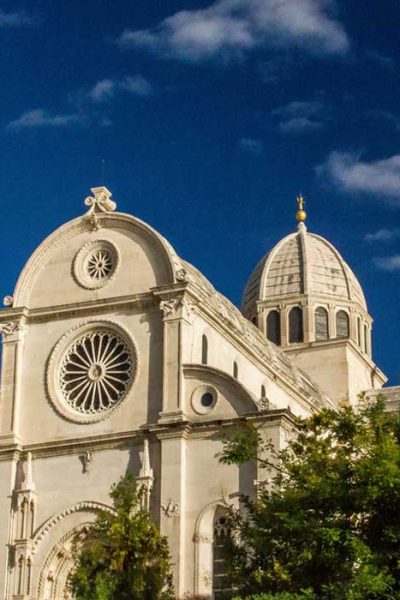 The cathedral of Sibenik is masterpiece being build for nearly 100 years