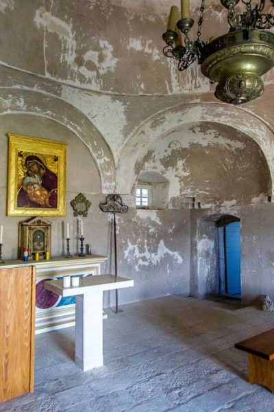 Inside the Fortress church