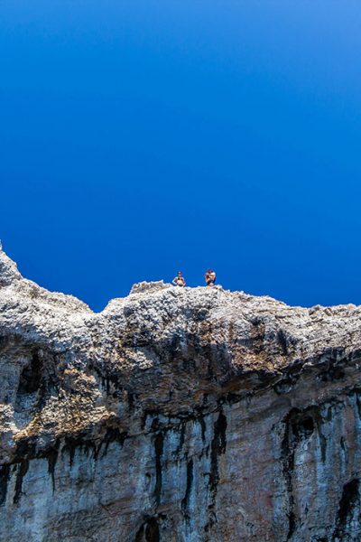 The cliffs of Mana are the most memorable sight of Kornati Islands