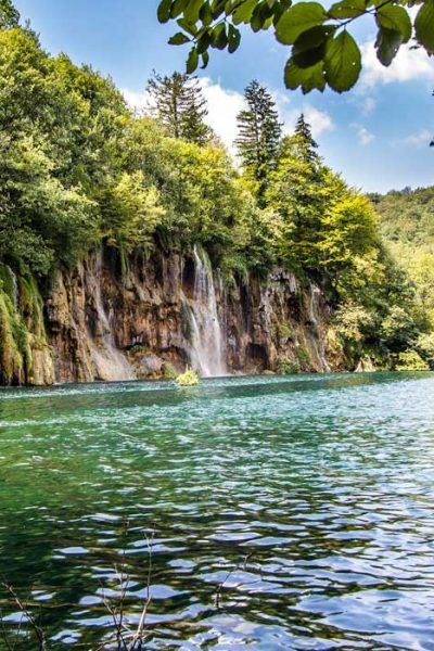 Crystal waters of Plitvice Lakes and hundreds of waterfalls