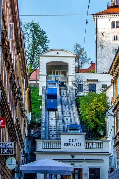Funicular - oldest public transportation in Zagreb